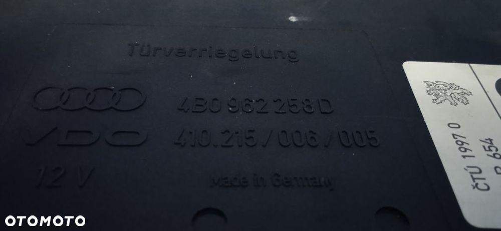 Moduł komfortu Audi A6 C5 4B0959655M - 3