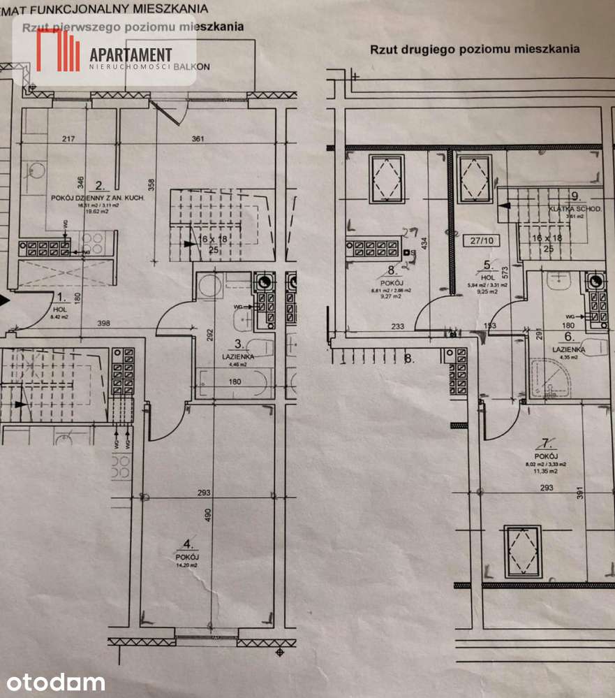 Dwa poziomy/4 pok/2 łazienki/balkon/garaż/piwnica - Pełny obrazek: 3/12
