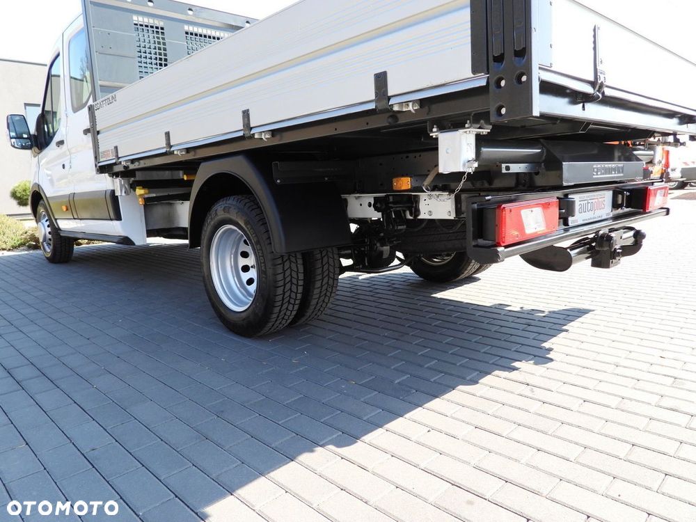 Ford TRANSIT WYWROTKA TROJSTRONNA PODWÓJNA KABINA DOKA 7 MIEJSC TEMPOMAT BLIŹNIACZE KOŁA KLIMATYZACJA  130KM - 18