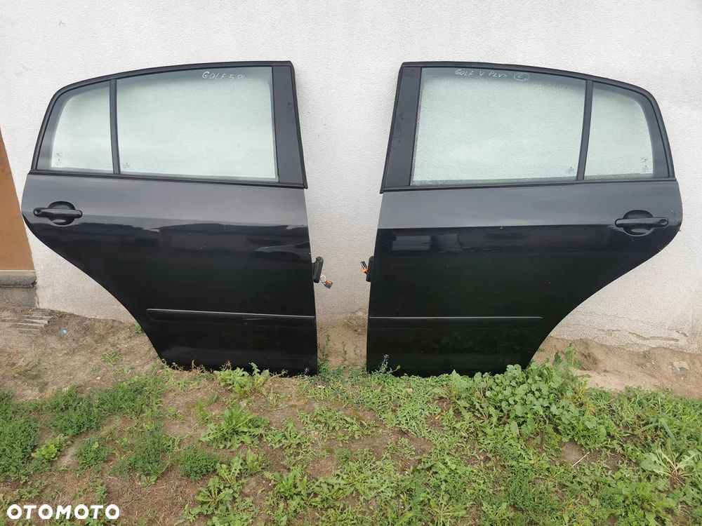VW GOLF V PLUS LC9Z DRZWI TYŁ TYLNE LEWE PRAWE EUROPA WYSYŁKA KOMPLETNE - 1