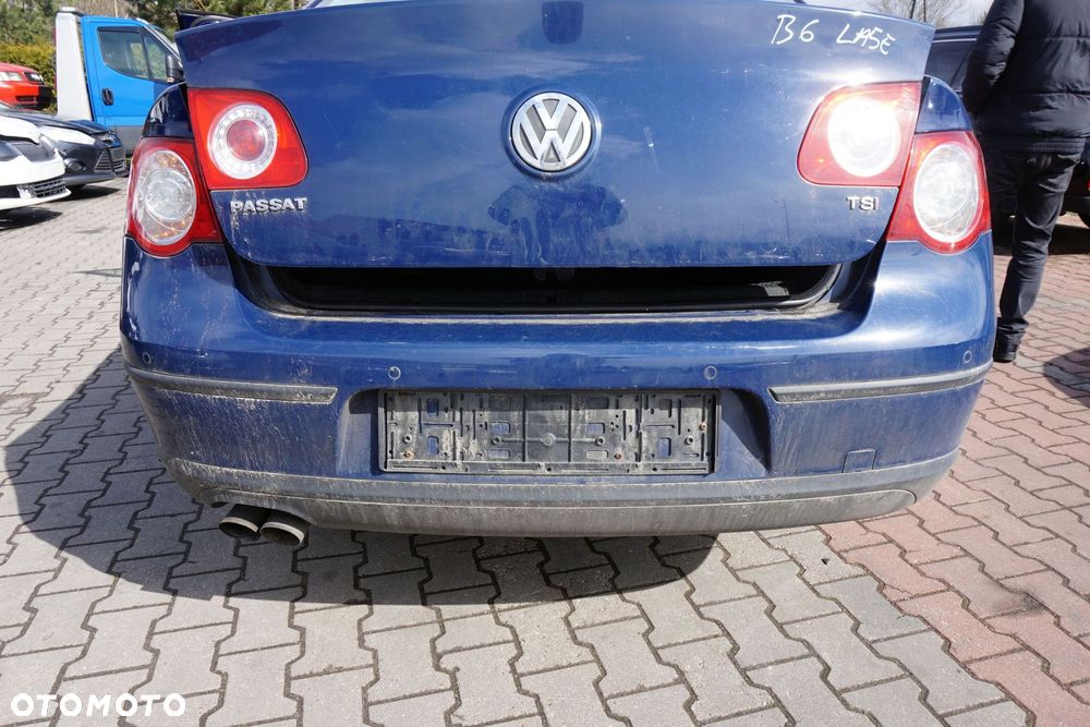 KLAPA BAGAŻNIKA TYLNA PASSAT B6 SEDAN LA5E  GRANATOWY VOLKSWAGEN 2005-2010 - 5