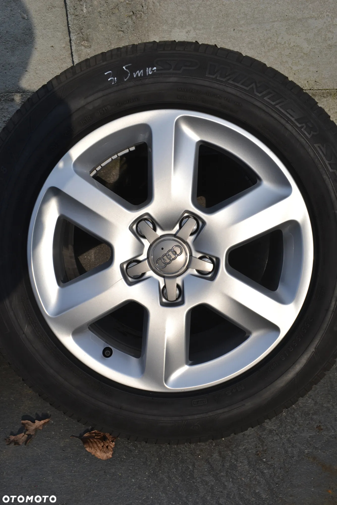AUDI Q7 TOUAREG FELGA FELGI ALUMINIOWE ALUFELGI 8x18 ET56 - 5
