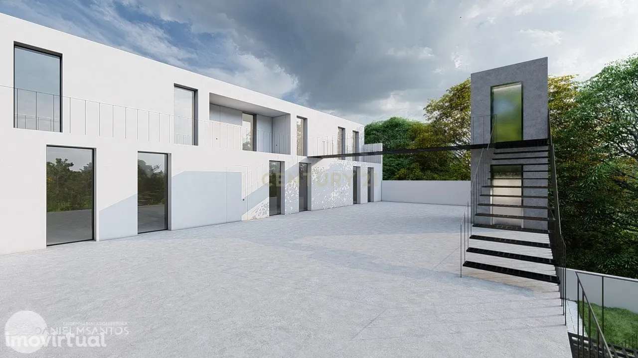 Projecto de arquitectura e PIP aprovado para um edificio misto. - Grande imagem: 3/22