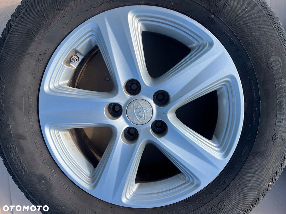 kia sportage 3 iii koło felga aluminiowa komplet 215/70 r16 52910-3w510 - 3