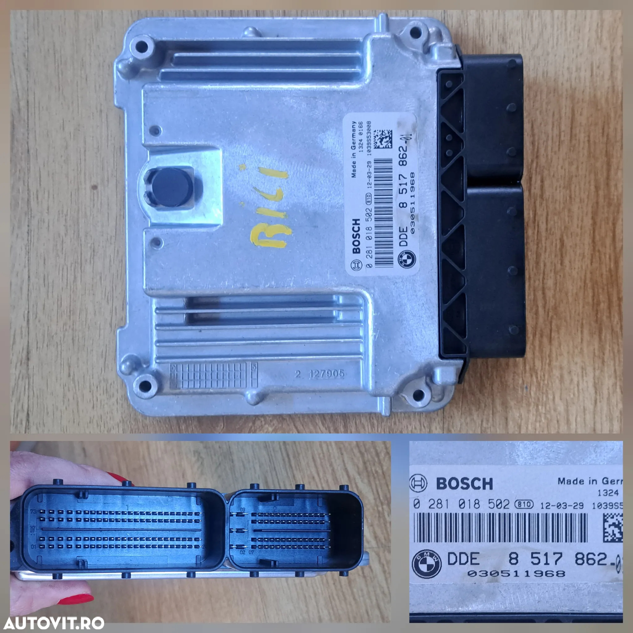 Calculator ecu modul motor bmw seria 1 seria 3 seria 5 seria 6 seria 7 audi A2 - 8