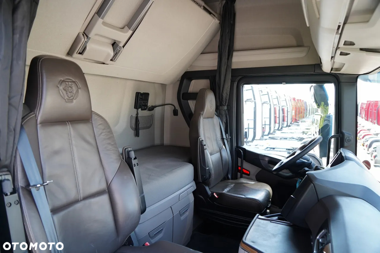 Scania S 500 / RETARDER / KLIMA POSTOJOWA / CAŁA NA PODUSZKACH  / OPONY 100% / ALUFELGI / BOGATE WYPOSAŻENIE / SPROWADZONA / PO KONTRAKCIE SERWISOWYM - 34