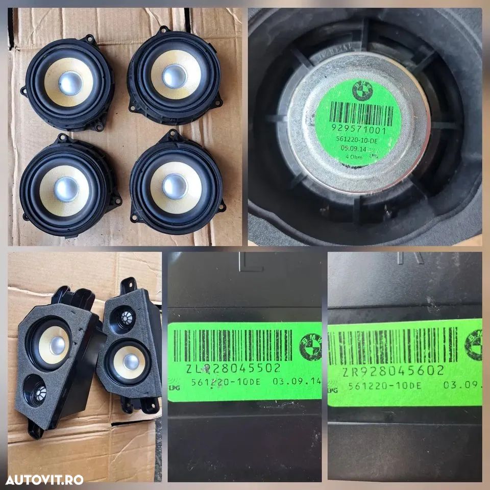 Stop dr sp droser ECU parcare modul AHM calc servotronic oglinda camera surround view tipsuri amplificator difuzor cu incinta tweeter boxe borna plus cablaj pdc bmw - 6