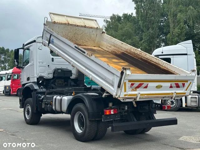 Mercedes-Benz Arocs 2040 4x4  – Meiller  | Euro 6c | płyta czołowa do montażu pługu, osprzętu zimowego lub komunalnego | Automat | Resory stalowe (Blatt-Blatt) - 5