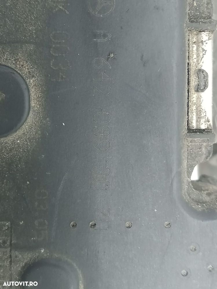 Furtun intercooler cu clapeta OM 642 3.0 CDI a6420900070 a6420901037 - 3