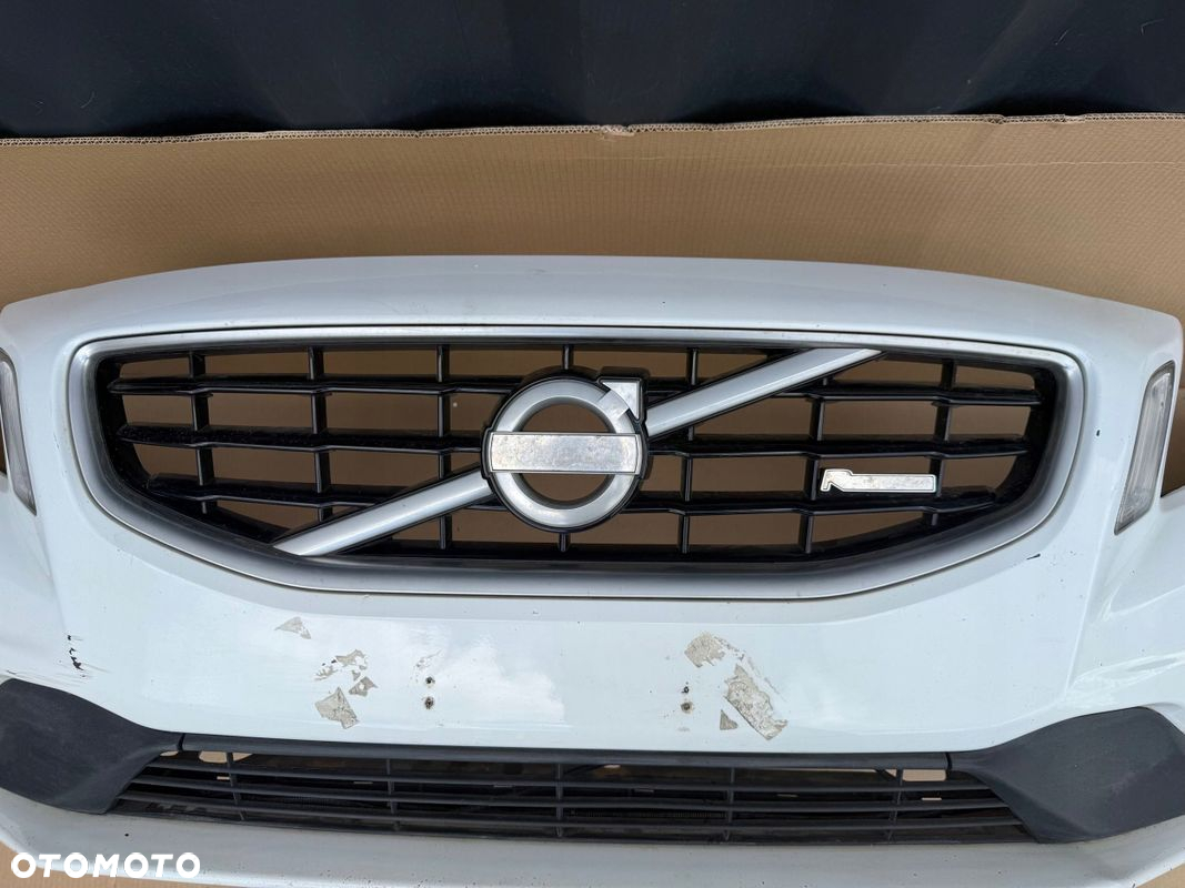 ZDERZAK Volvo S60 V60 R DESIGN 2011-2013 KOMPLETNY NIE KLEJONY ORYGINAŁ - 6