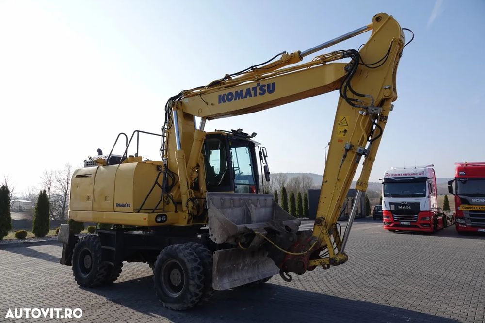 Komatsu PW 180-10 / EXCAVATOR PE ROȚI / 2017 / - 11