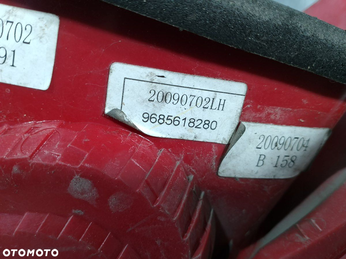 LAMPA TYLNA LEWA PEUGEOT 206 PLUS 9685618280 HATCHBACK - 6