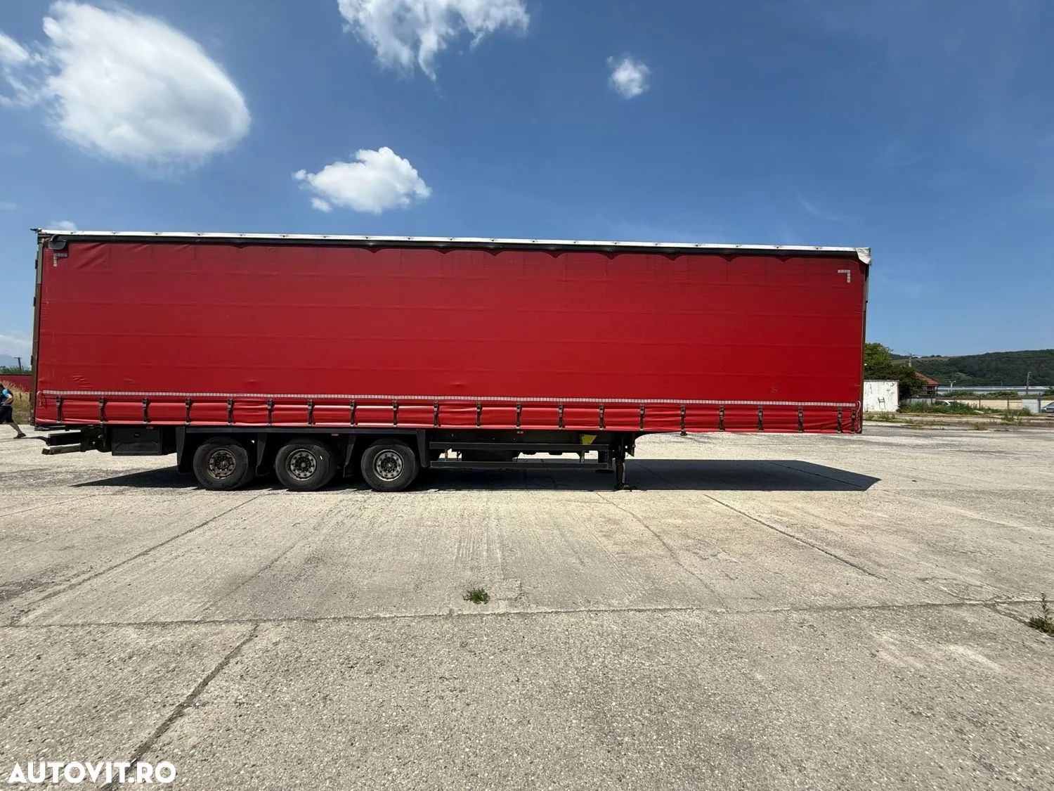 Schmitz Cargobull S01 cu coil mulde, stalpi detasabili - 1