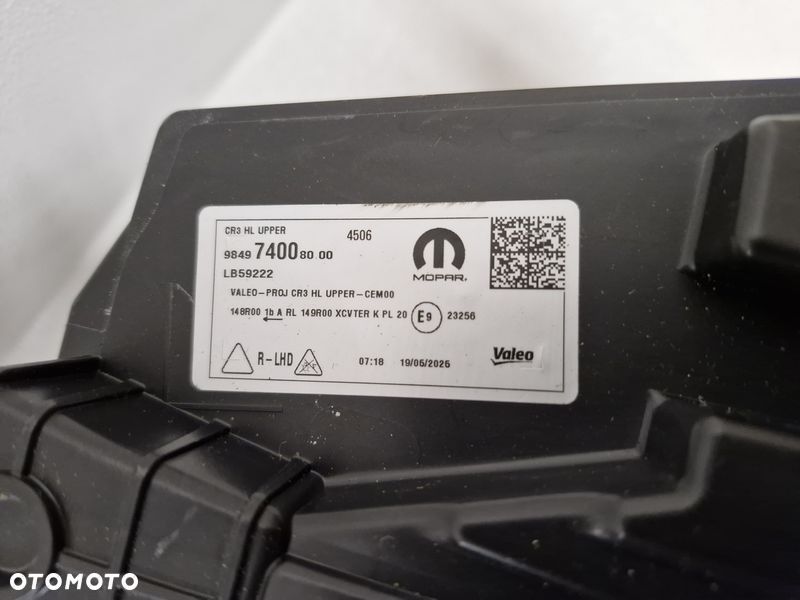 CITROEN E-C5 C5 AIRCROSS 2 II 2025- LAMPA PRAWY PRZÓD PRAWA LED EU 9849740080 - 6