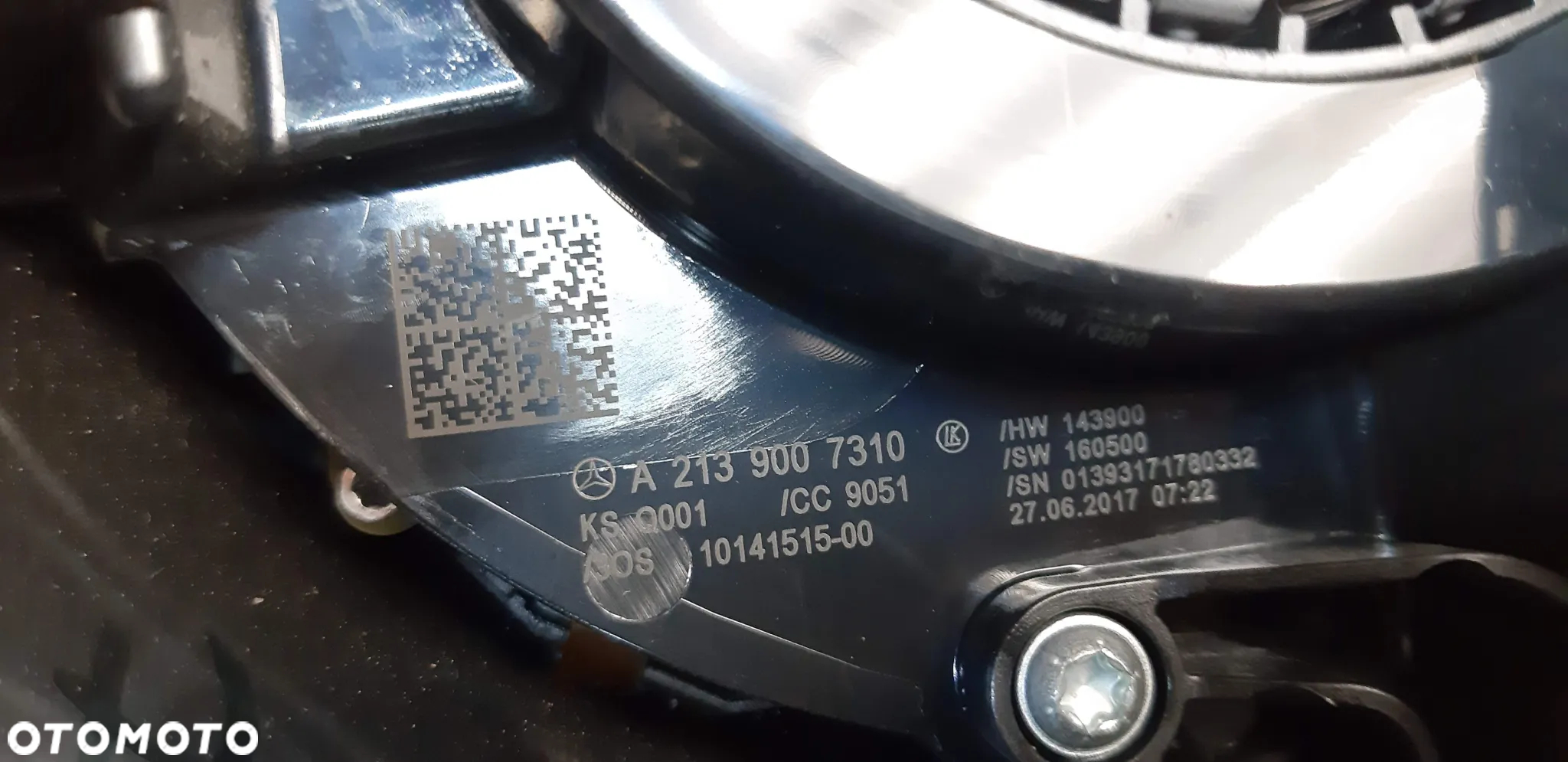 Przełącznik zespolony taśma A2139007310 Mercedes W213 Kombi 2017r. 2.0d - 6