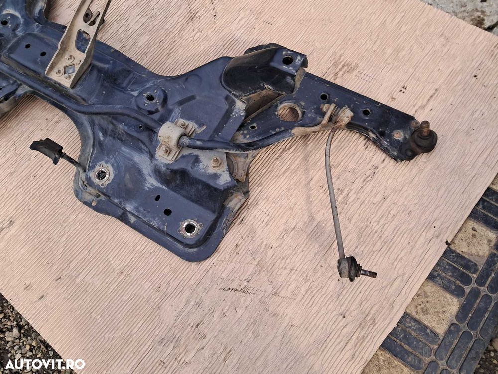 Opel Corsa D cadru motor complet, cu bascule, bara stabiliz, tampon - 7