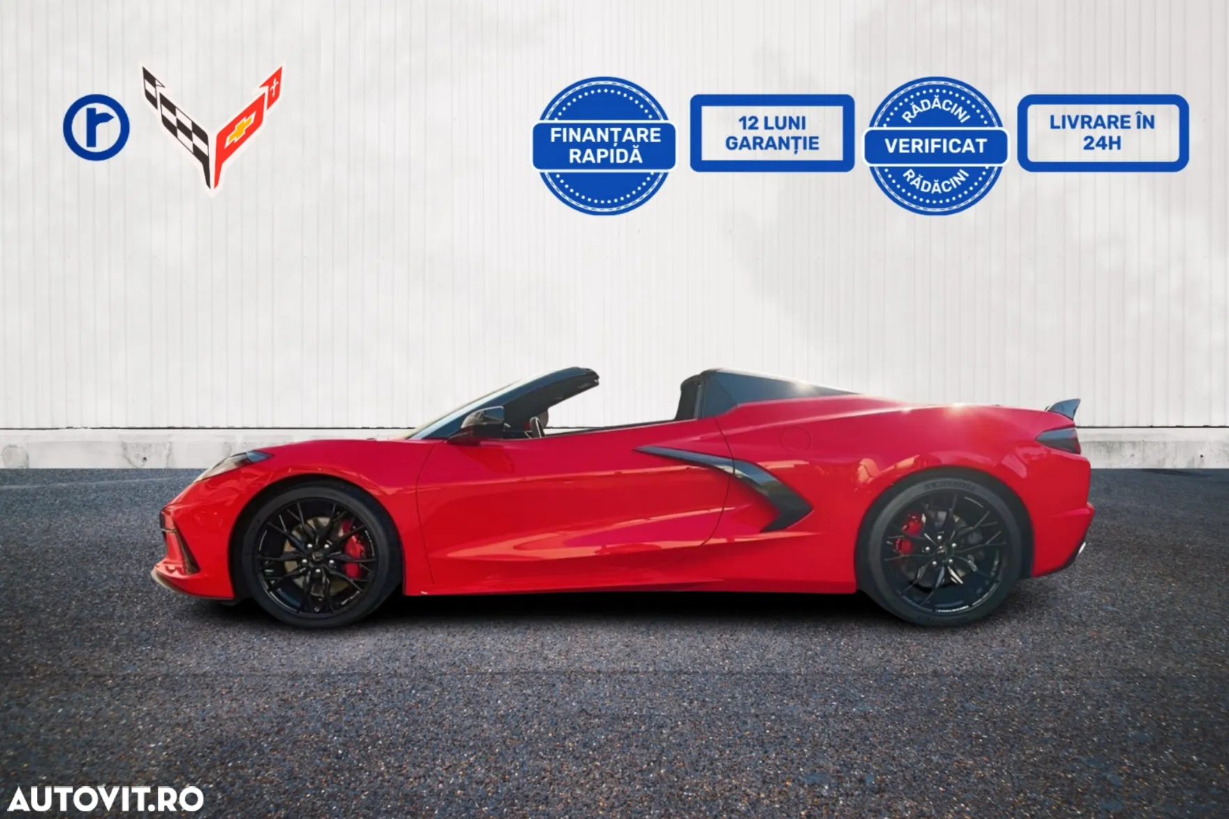 Chevrolet Corvette Stingray Cabriolet 3LT 6.2 V8 Automatik - 5