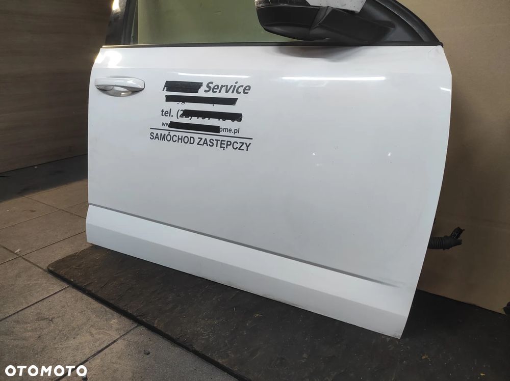 SKODA OCTAVIA 3 DRZWI PRZEDNIE PRAWE PRZÓD PRAWY LF9E BIAŁE WYSYŁKA !!! - 2