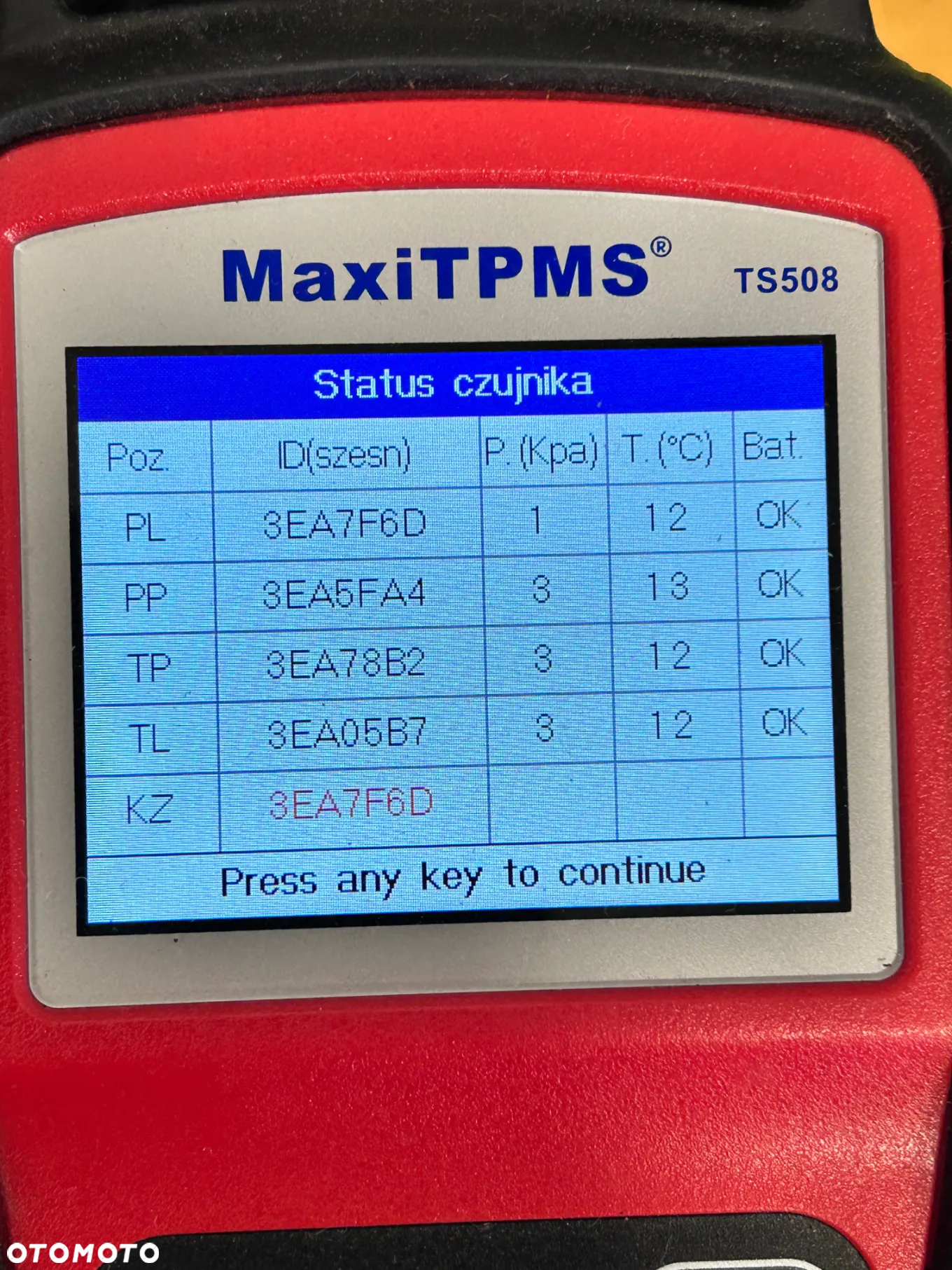 4 FELGI STAL. TOYOTA YARIS III 3, KIA RIO 15'' +TPMS 5J ET39 - 7