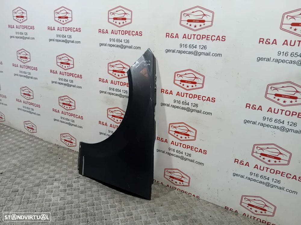 Guarda Lamas Frente Frontal Esquerdo Mercedes Class C W204  Original - 3