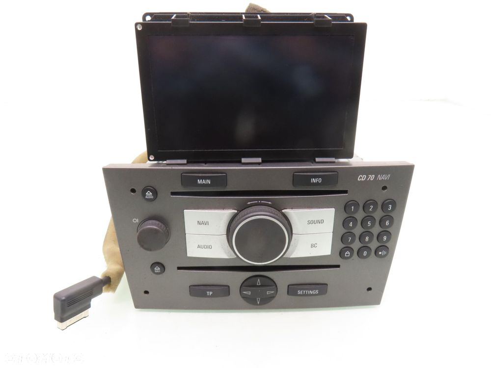 RADIO CD70 NAVI OPEL VECTRA C 13188477 24461297 - 1