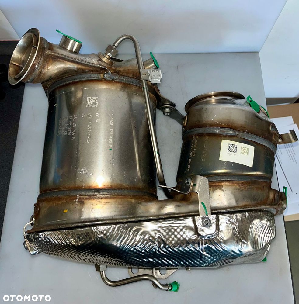 nowy! filtr cząstek stałych dpf 2.0 tdi vw seat skoda audi 05l131606e - 1