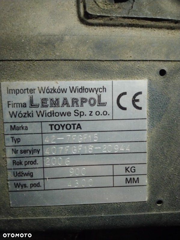 Toyota 42-7FGF18-20944 - 1