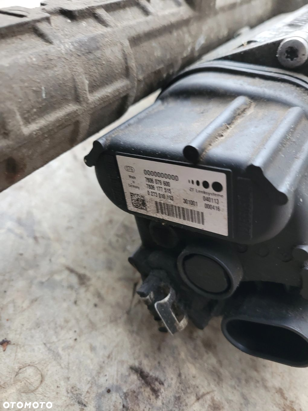 MAGLOWNICA PRZEKŁADNIA KIEROWNICZA BMW E90 E91 7806501 - 8