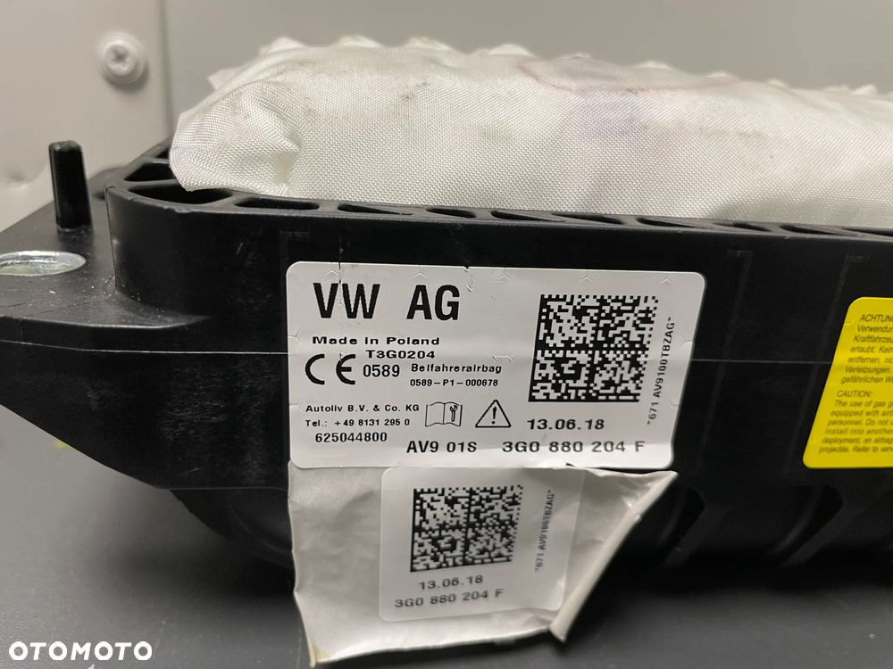 PASSAT B8 AIRBAG PASAŻERA ORYGINAŁ - 2
