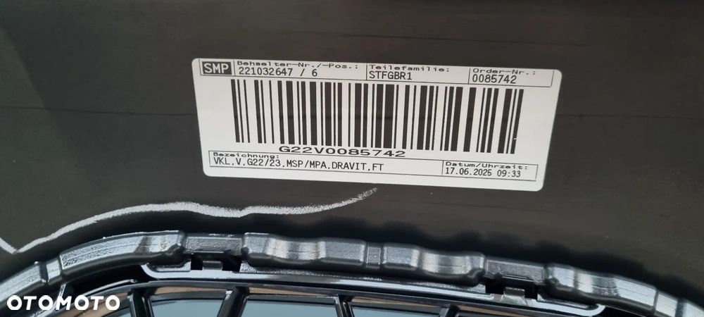 BMW 4 G22 G23 M-PAKIET 2020- Zderzak przód oryginał MB423 - 18