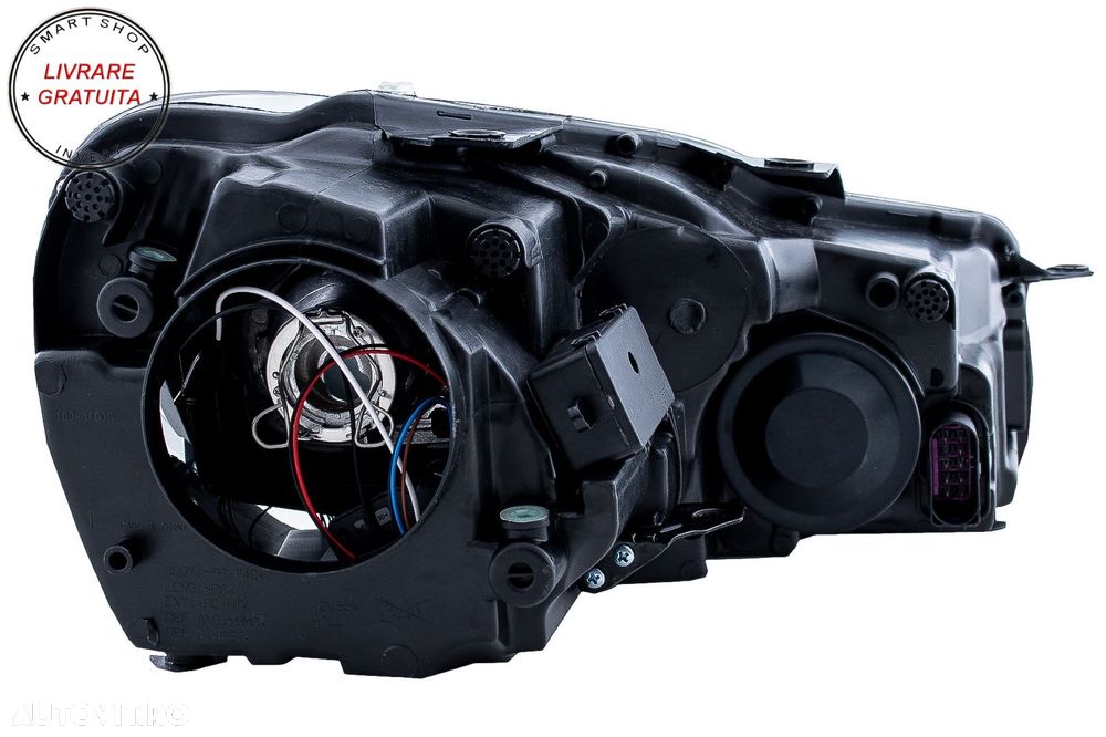 Faruri LED VW Golf 6 VI (2008-2013) Facelift G7.5 Look Silver Semnalizare Secventi- livrare gratuita - 13