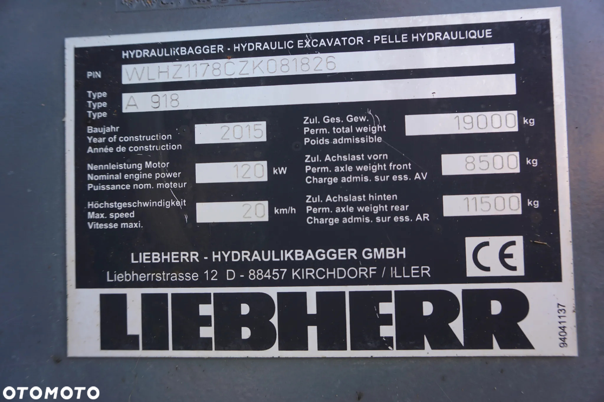 Liebherr A918 z Niemiec - 22