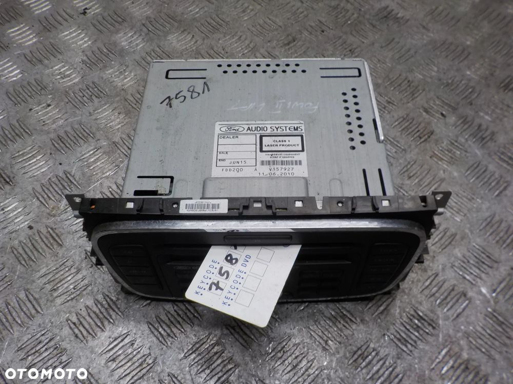 FORD FOCUS MK2 LIFT RADIOODWARZACZ Z KODEM  7M5T-18C815-BC - 2