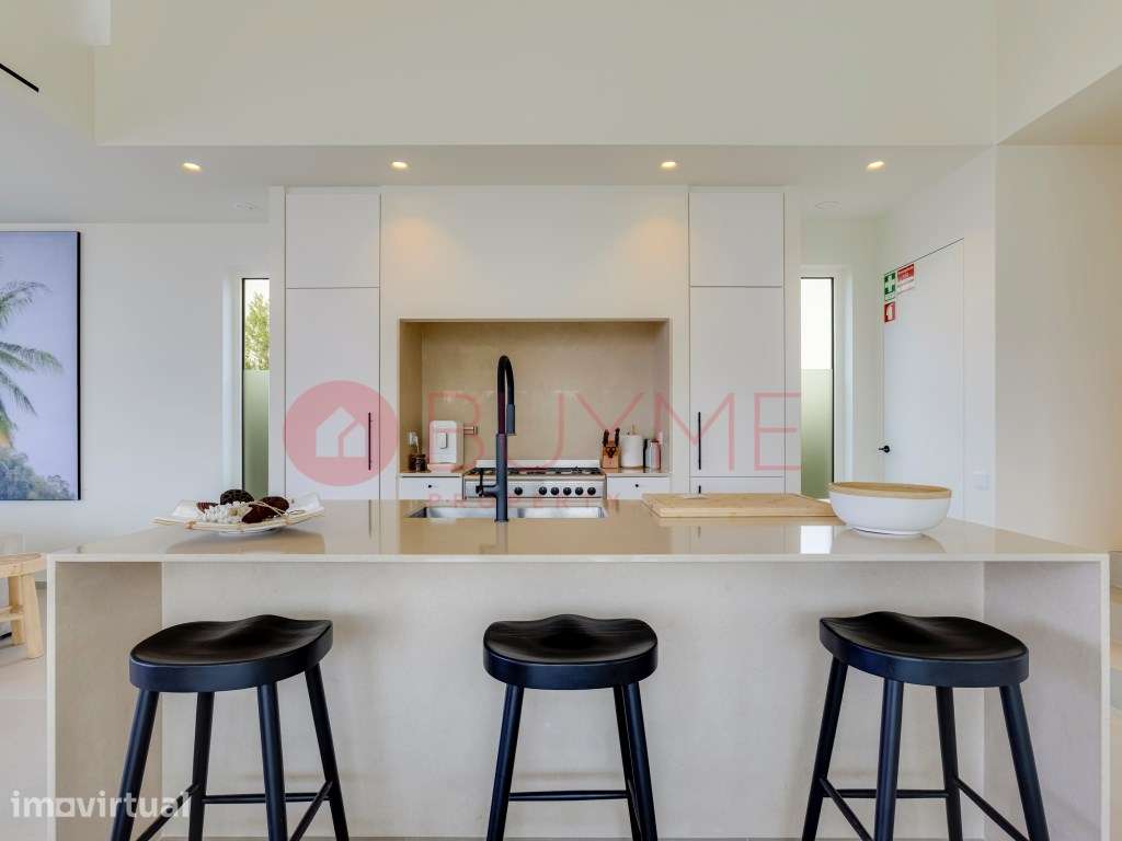 Moradia Vista Mar T3 em Santa Bárbara de Nexe com Jardim e Sauna - Grande imagem: 5/60