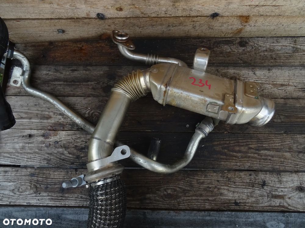 CHŁODNICA SPALIN EGR WYMIENNIK CIEPŁA 5802131785 PRZEWÓD CHŁODNICY 5801969379 FIAT DUCATO 2.3 MJET - 5