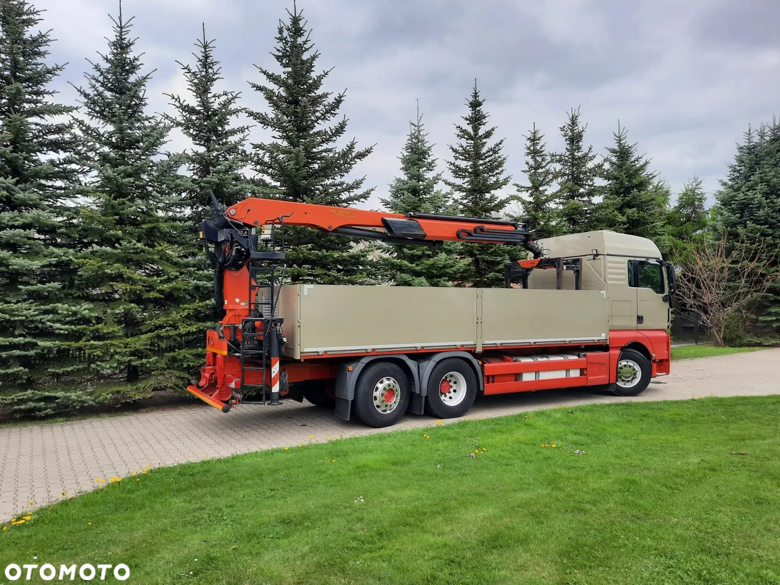 MAN TGX 26.480 z HDS Palfinger PK 18001L / 3-oś skrętna - 12