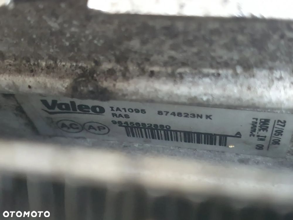 PAS PRZEDNI CHŁODNICE WENTYLATOR  PEUGEOT 407 1.6 HDI KOMPLET - 5