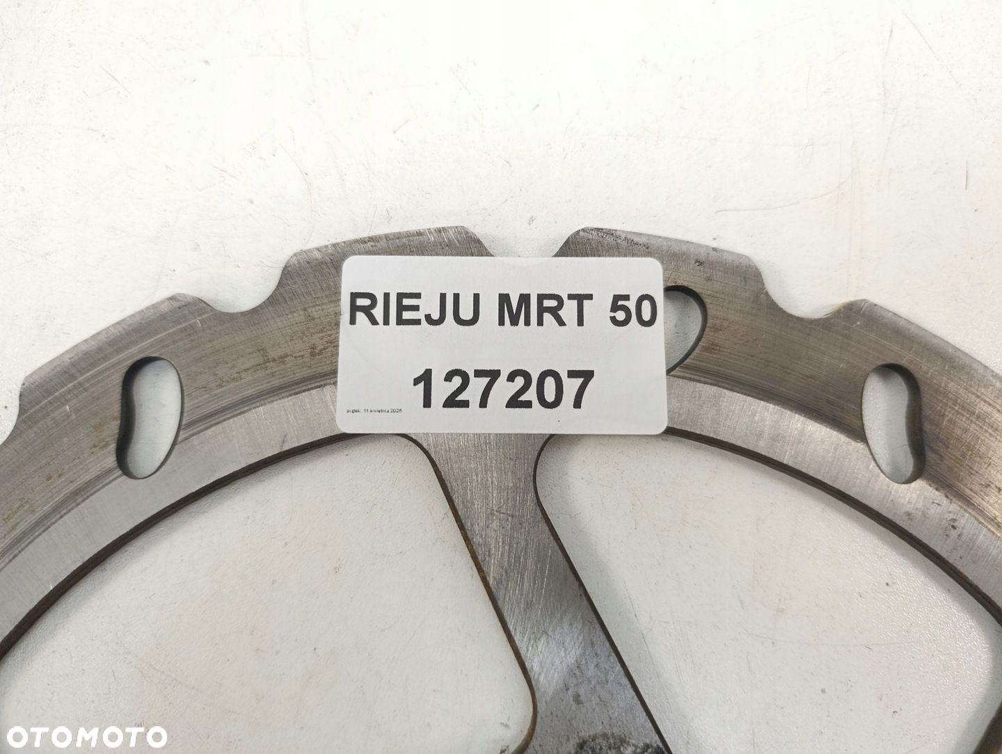 RIEJU MRT 50 TARCZ HAMULCOWA PRZÓD - 3