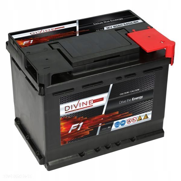 Akumulator Divine F1 SMF 12V 60Ah 540A EN P - 1