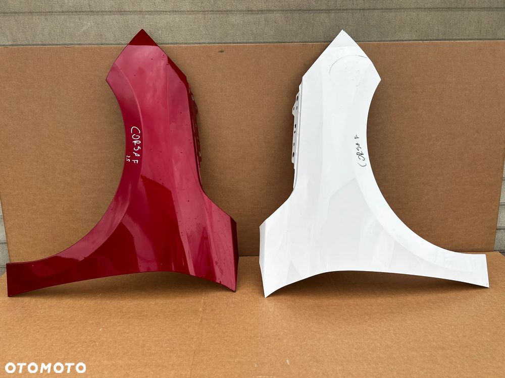 OPEL CORSA F BŁOTNIK PRZÓD PRZEDNI PRAWY LEWY ORYGINALNY