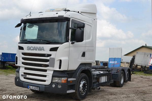 Scania RAMA dł. 7,60 m KLIMA STACJONARNA RETARDER ORYGINALNY LAKIER BEZ KOROZJI