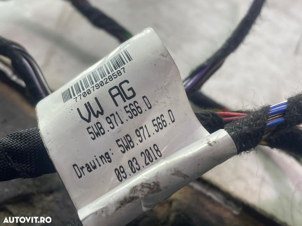 Cablaj electric 5WB971566D Skoda Octavia 3 [facelift] [2017 - 2020] 1 - 2