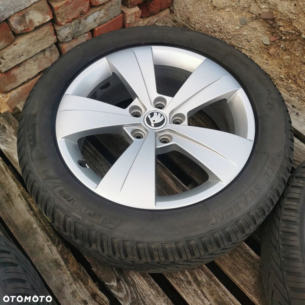 Kompletne koła 17' Skoda Superb 4 szt. - 9