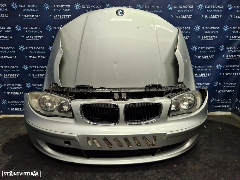 Frente completa usada BMW SERIE 1 LCI E87 E81 116i capot parachoques oticas guardalamas 120d 118d - 3