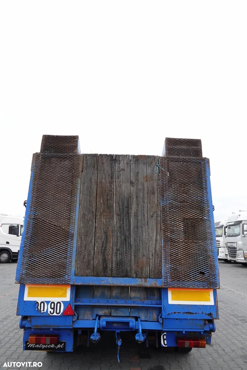 Kaiser REMORCĂ KAISER / RAMPE HIDRAULICE / TROLIU / 2 AXI / IMPORTAT - 14