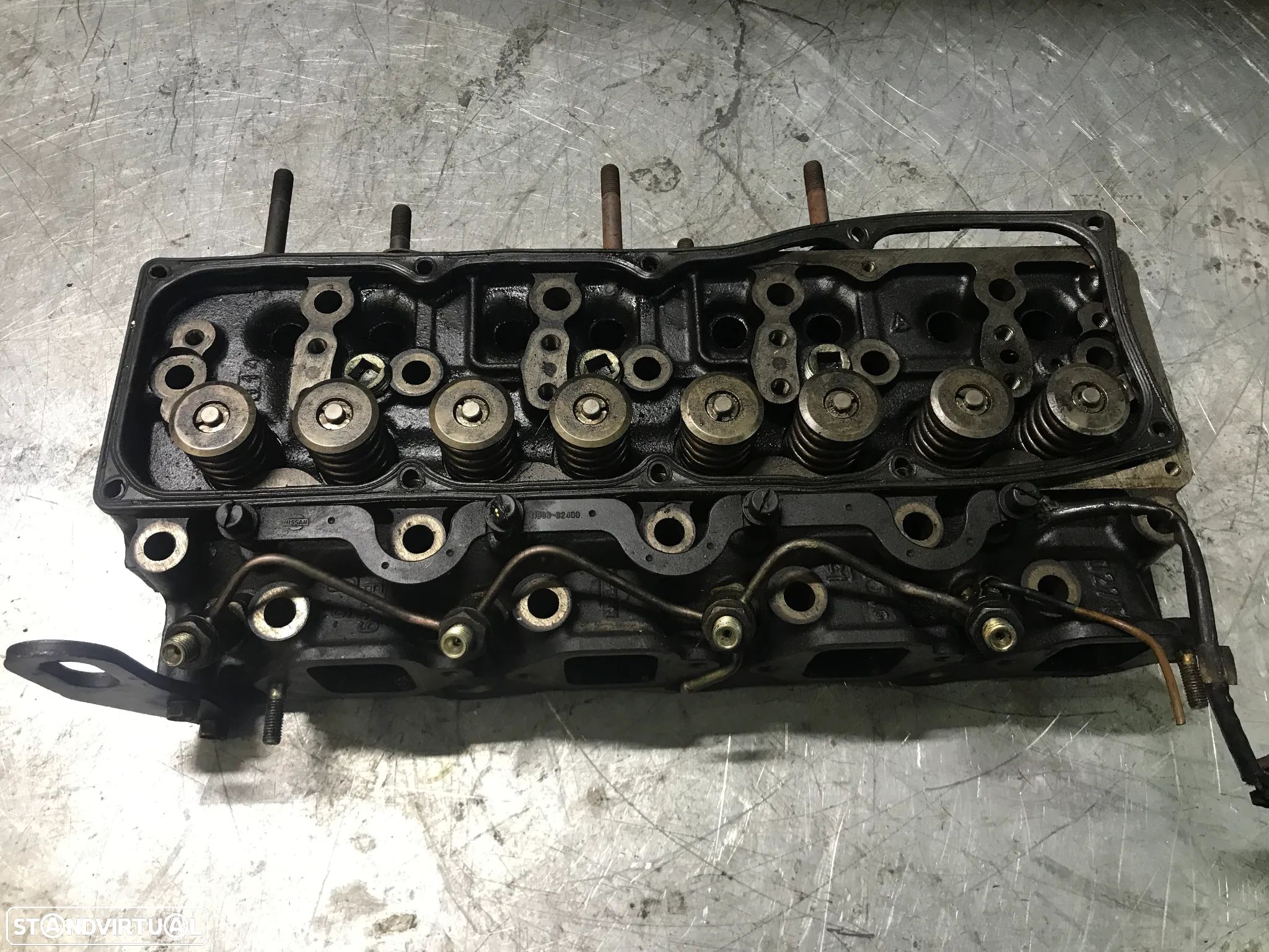 CABEÇA DO MOTOR NISSAN TERRANO / CABSTAR / FORD MAVERICK 2.7TD TD27 - 1