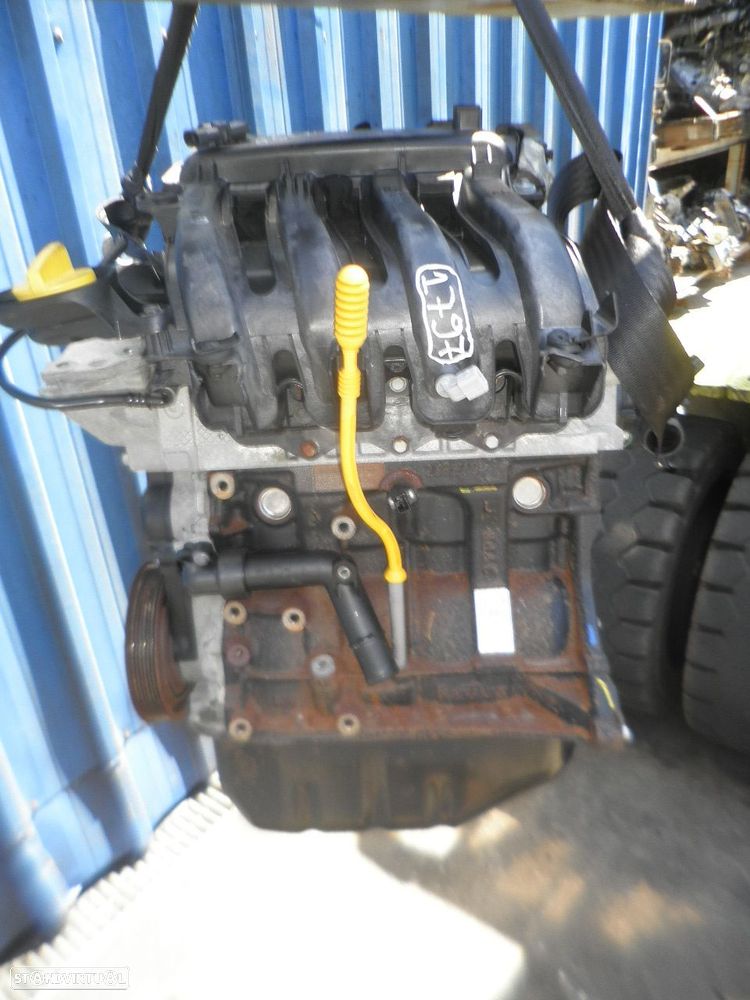 Motor D4F770 RENAULT TWINGO 2013 1.2I 75CV 3P PRETO - 1