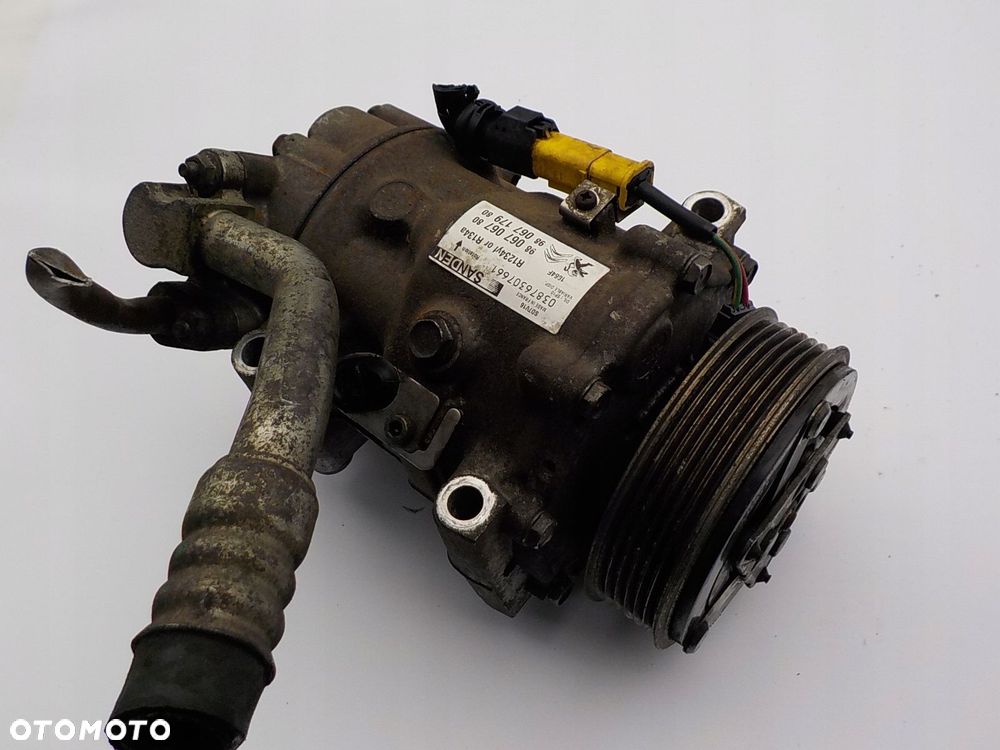 CITROEN JUMPER III 2.0 HDI SPRĘŻARKA POMPA KLIMATYZACJI 9806706780 - 3