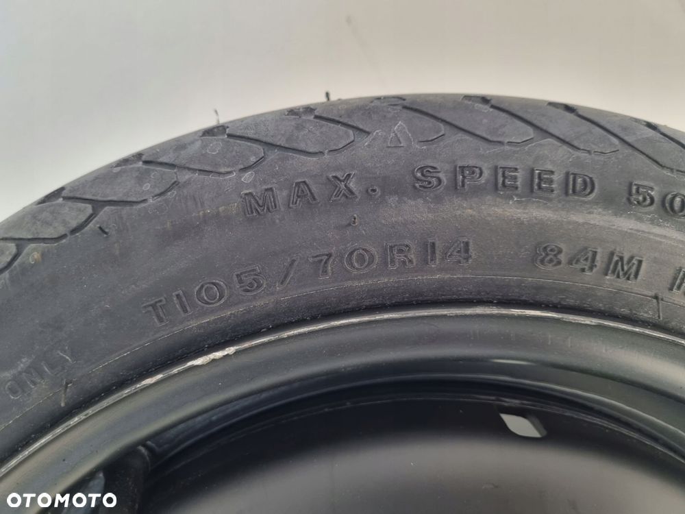 KOŁO DOJAZDOWE ZAPASOWE Ibiza II Polo III 105/70 R14 4x100 1L0601025D zapas - 8