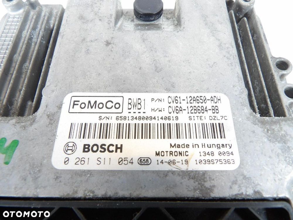 FORD C-MAX II 1.0EBOOST STEROWNIK SILNIKA CV61-12A650-ADH - 2